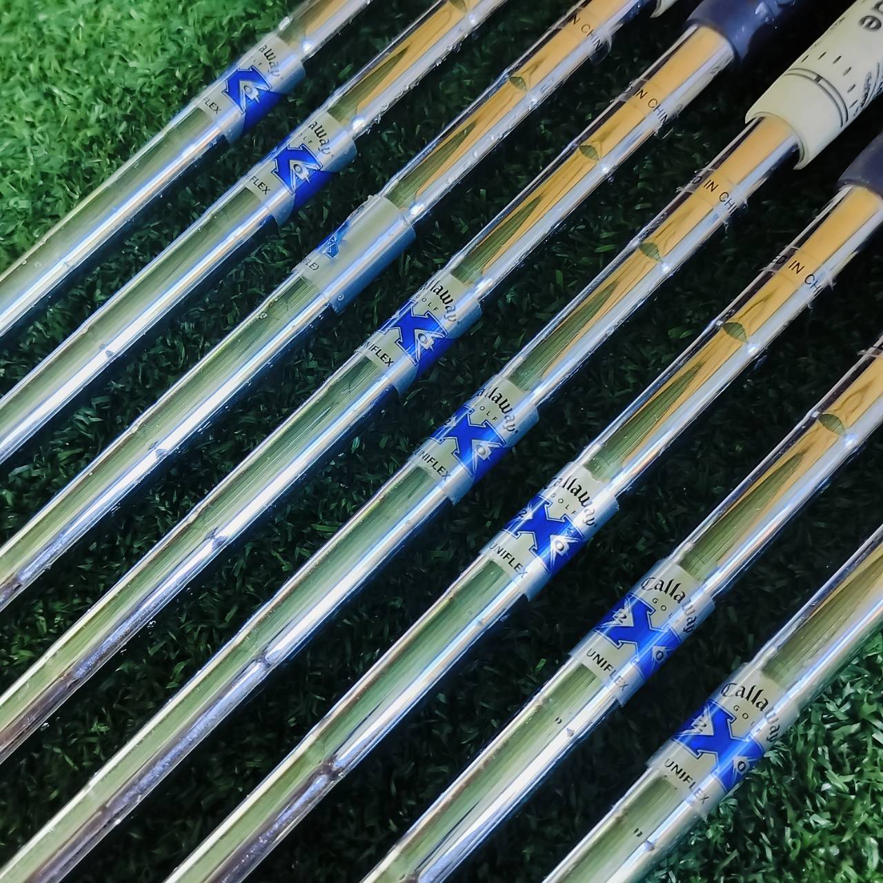 ชุดเหล็ก Callaway X-20 เป็นรุ่นดังและสมบูรณ์แบบ ของ Callaway X SERIES ก้านเสียบทะลุผ่าแฉกสวยเดิม ไม้กอล์ฟพรีเมี่ยมมือสอง ของแท้ By NakaraLuxurious