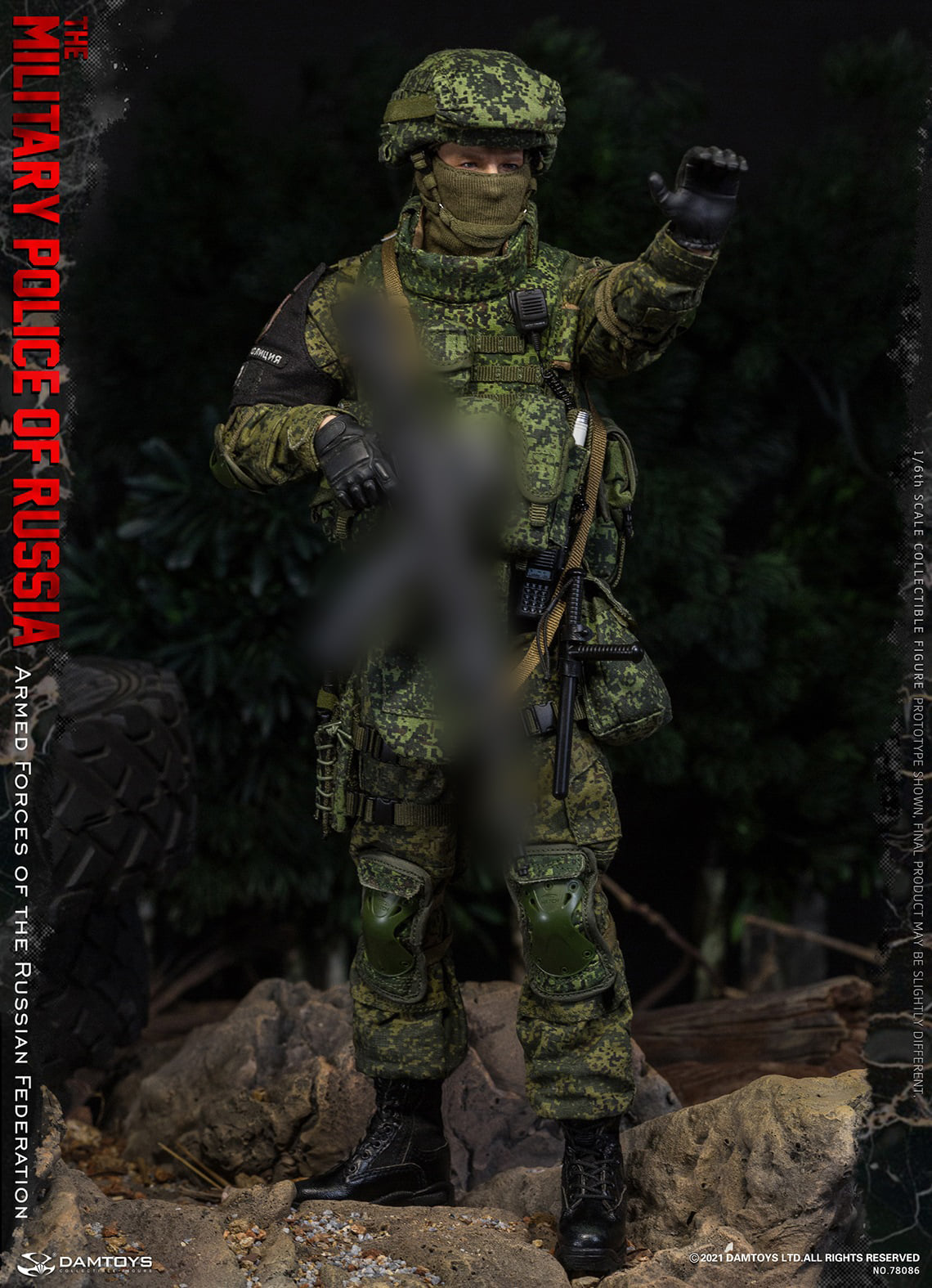 [สั่งจอง]DAMTOYS 78086 1/6 Armed Forces of the Russian Federation - RUSSIAN MILITARY POLICE