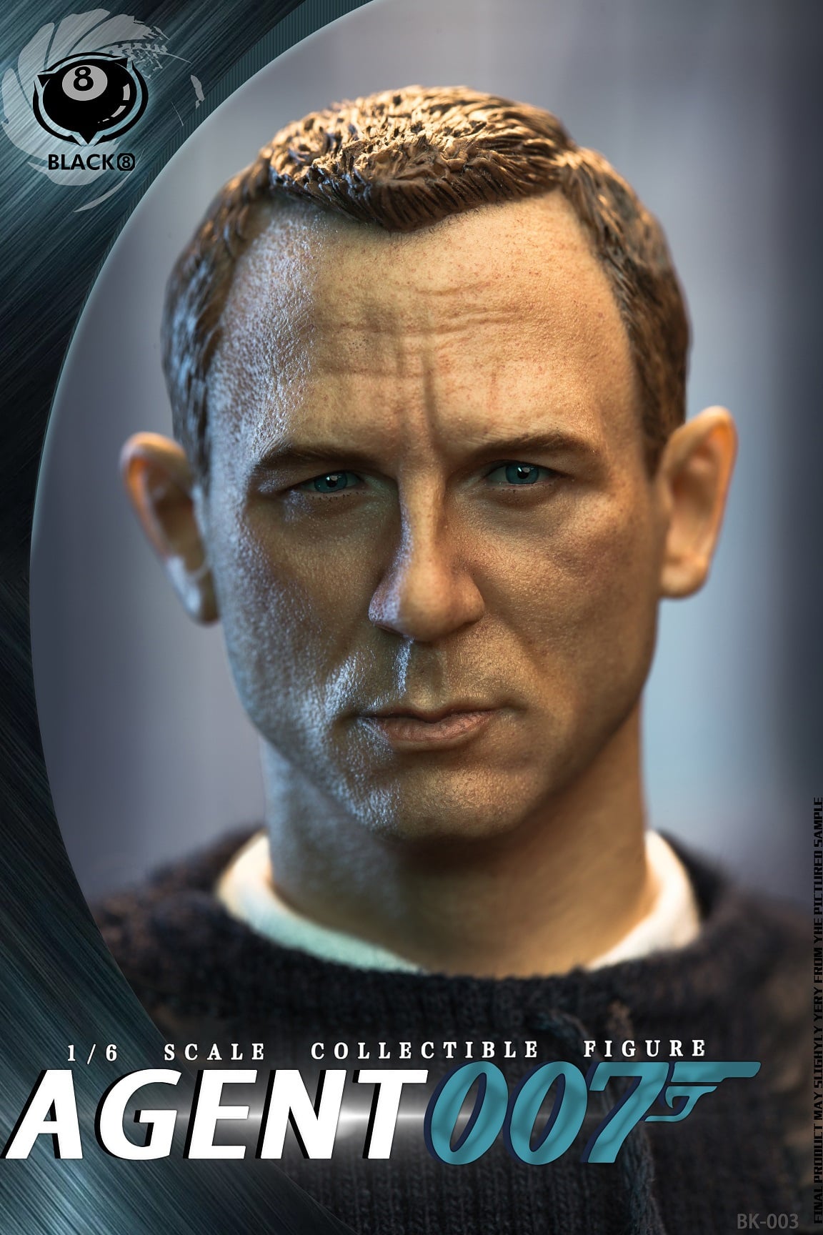 [สั่งจอง]BLACK 8 STUDIO BK-003 1/6 : Collectible Action Figure - Agent 007