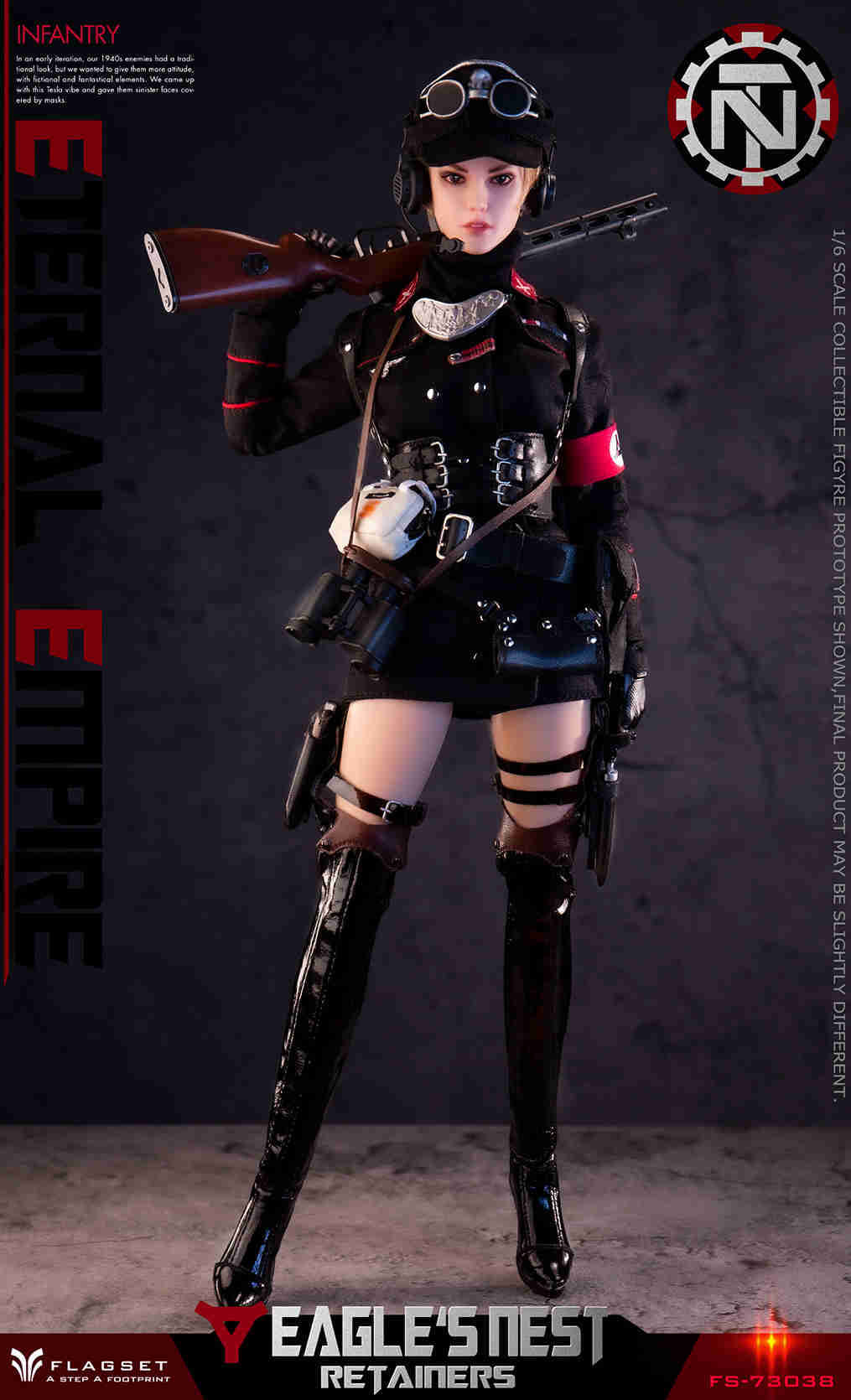 [สั่งจอง]Flagset fs-73038 1/6 : Eternal Empire eagle nest guards Martina