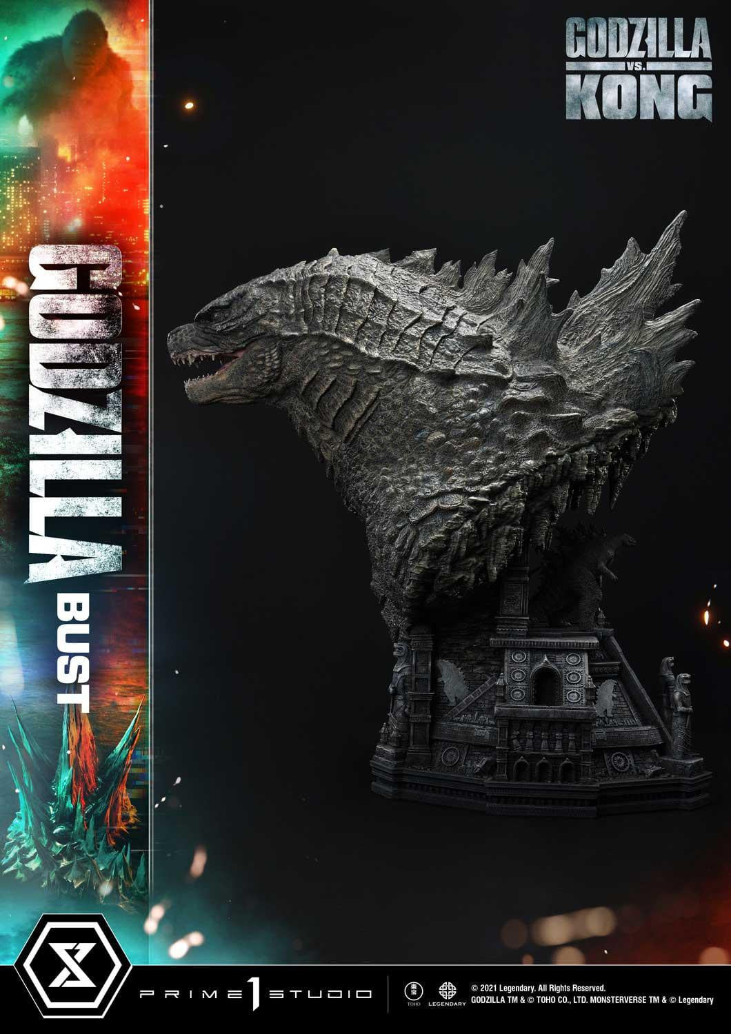 [สั่งจอง]Prime 1 Studio LSGVK-01 : Godzilla vs Kong Godzilla Bust