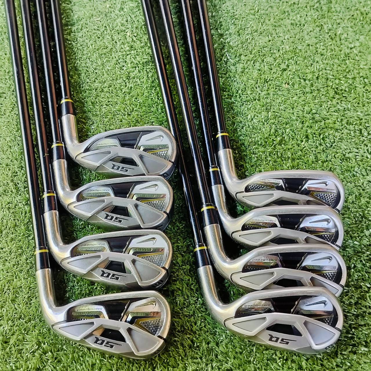 **ชุดเด็ด**Nike SQ Machspeed Irons ก้าน BASSARA FLEX R ทั้งชุด ก้านเทพ เหล็กหน้าเด้ง และออกแบบโพรง CAVITY ให้ตีง่ายแบบสุดๆ ไม้กอล์ฟพรีเมี่ยมมือสอง ของแท้ By NakaraLuxurious