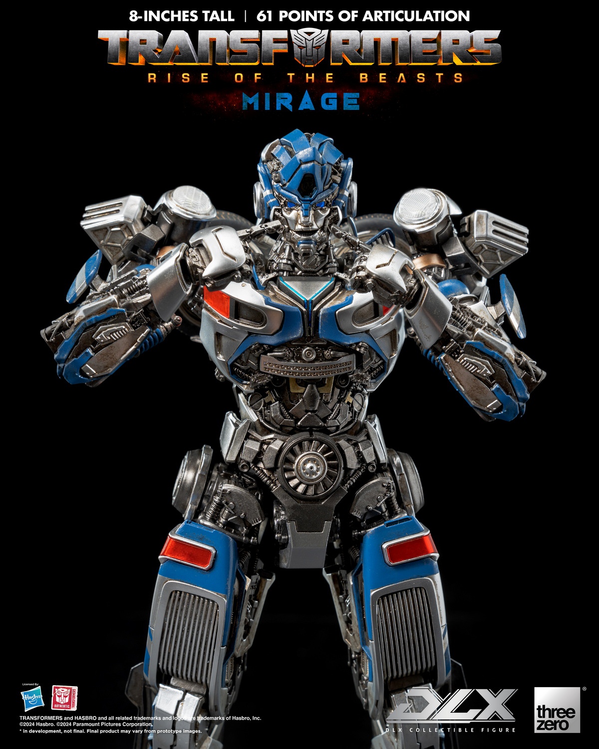 [สั่งจอง]Threezero 3Z05640W0 8" : Transformers Rise of the Beasts DLX - Mirage