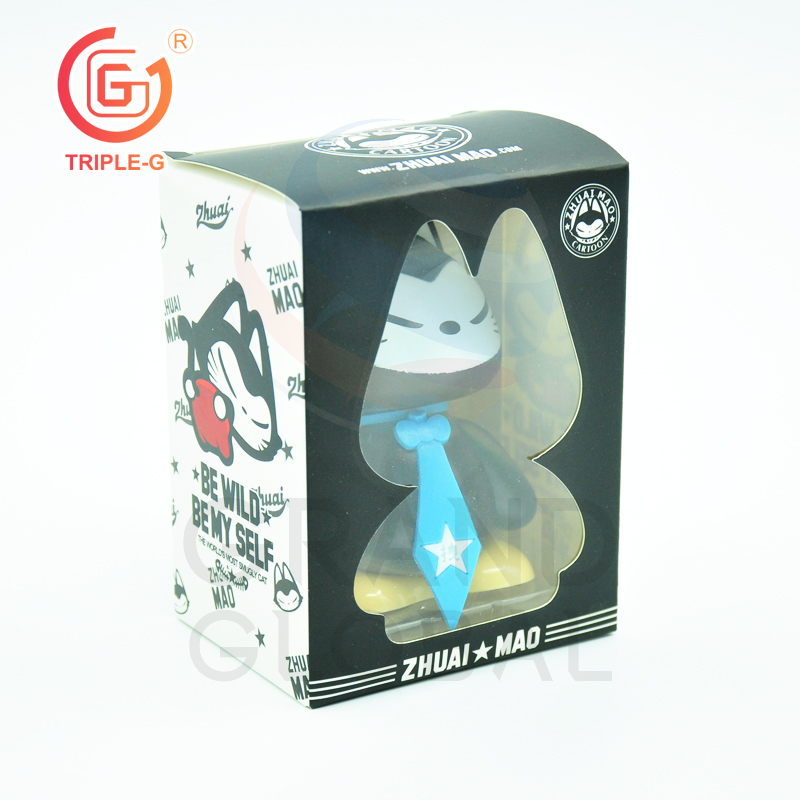 Triple-G air freshner น้ำหอมปรับอากาศ ตุ๊กตา แมว น้ำหอมติดรถยนต์ ดับกลิ่น กลิ่นหอม พร้อมกาว 2 หน้า กลิ่น เลมอน