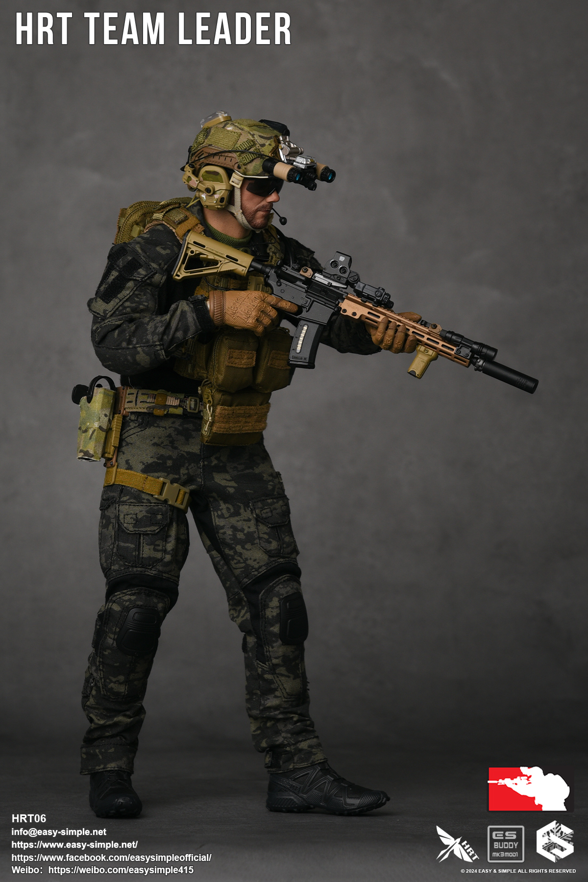 [สั่งจอง]Easy&Simple HRT06 1/6 : HRT TEAM LEADER