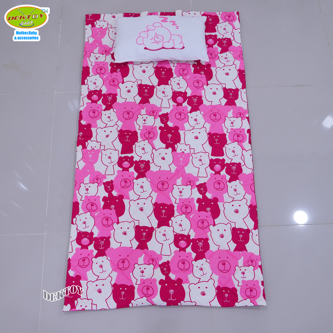 Tomtom joyful ที่นอนเด็กอนุบาล ใช้ได้ทั้งเด็กเล็กและเด็กโต 70 x 130 ซม. 9074