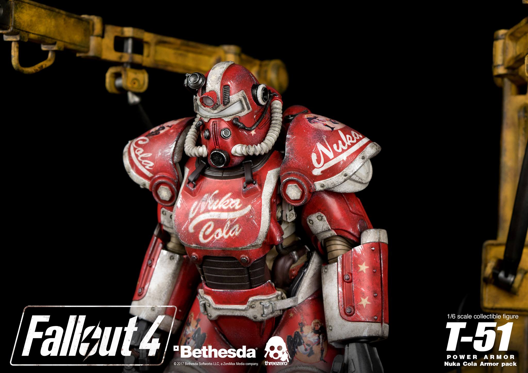 [สั่งจอง] ThreeZero 3Z07730W0 1/6 : Fallout 1/6 T-51 Nuka Cola Power Armor