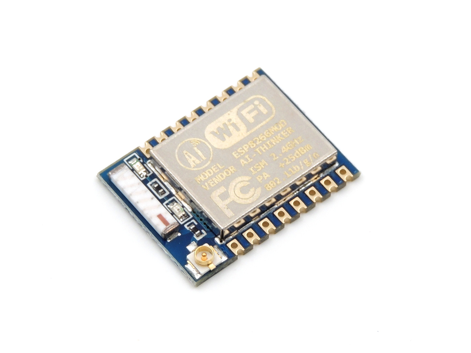 ESP8266 แบบใช้เสาแยก ESP8266 serial port WIFI remote wireless control WIF module ESP-07