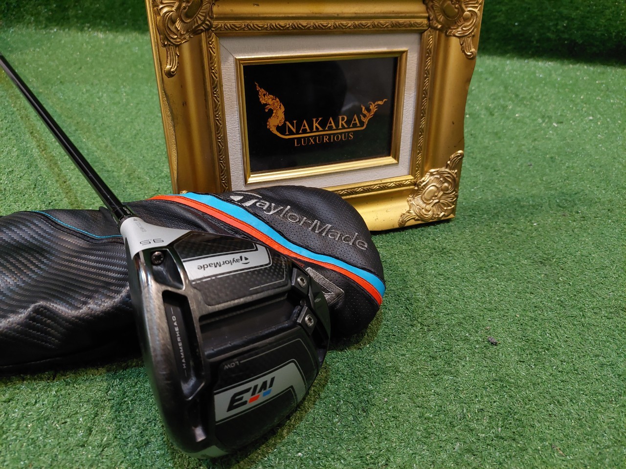 Driver Taylormade M3 มี COVER ใส่ก้านโม FUJIKURA ATMOS