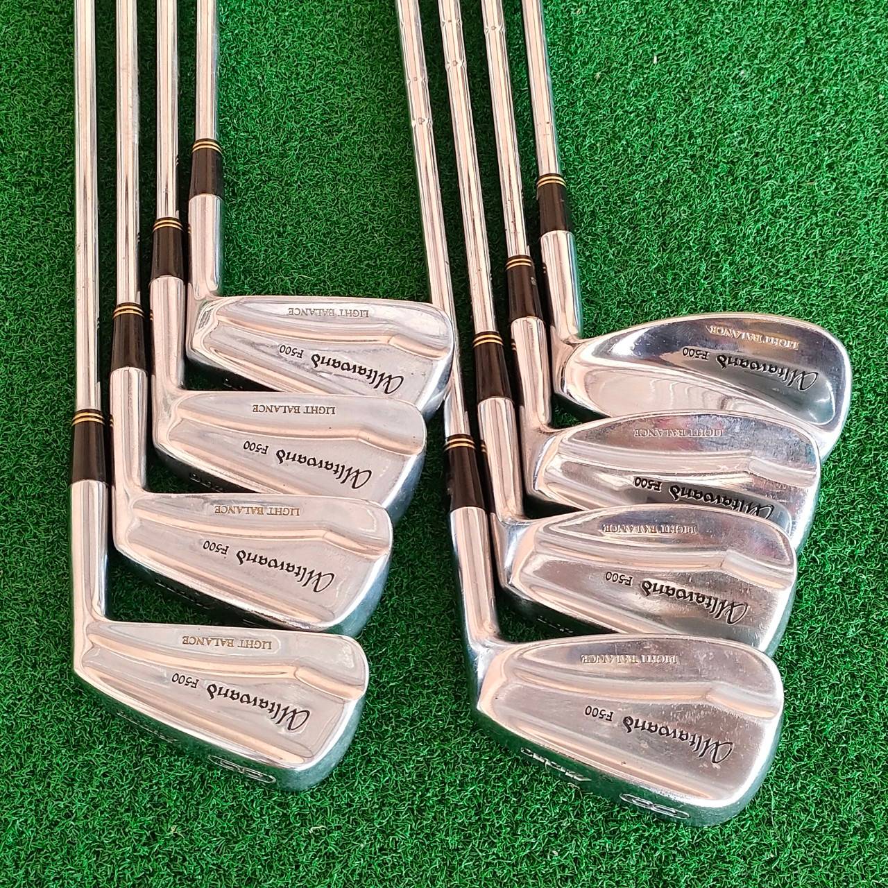 ชุดเหล็ก MIZUNO ALLTAVOAND F500 มีเหล็ก 3 4 5 7 8 9 PW SW * ขาด 6 ก้าน ALLTAVOAND สติ๊กเกอร์เดิม เหล็ก FORGED พรีเมี่ยมญี่ปุ่น