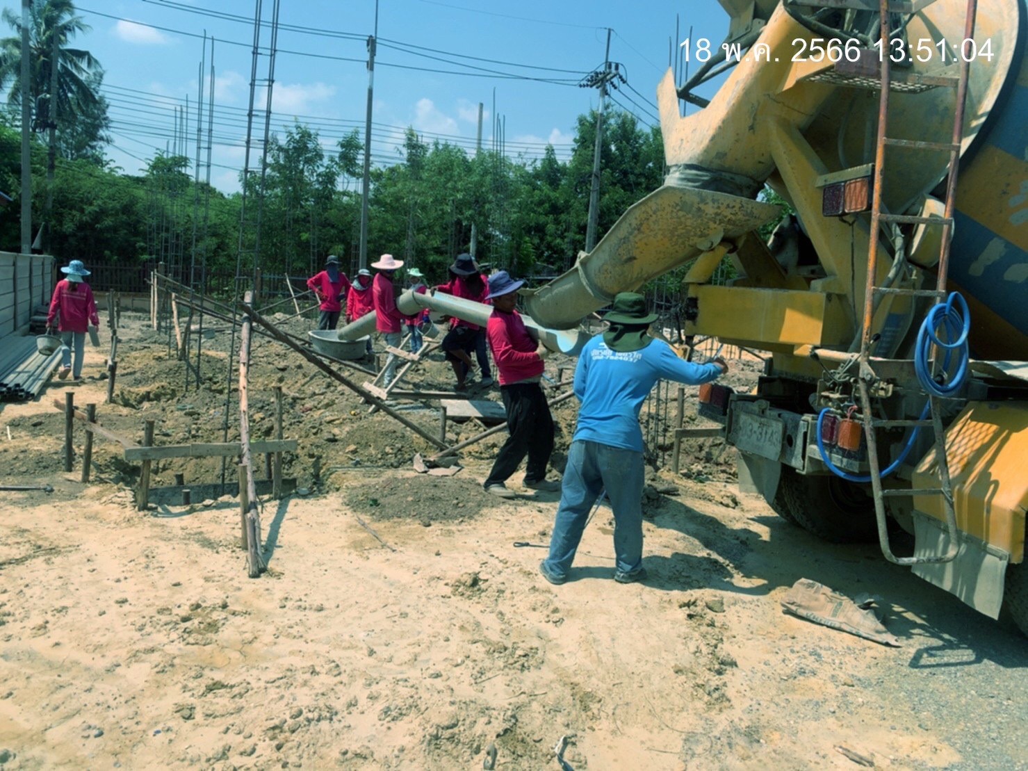 งานก่อสร้างห้องแถว จำนวน5ห้อง อ.บ้านโป่ง จ.ราชบุรี