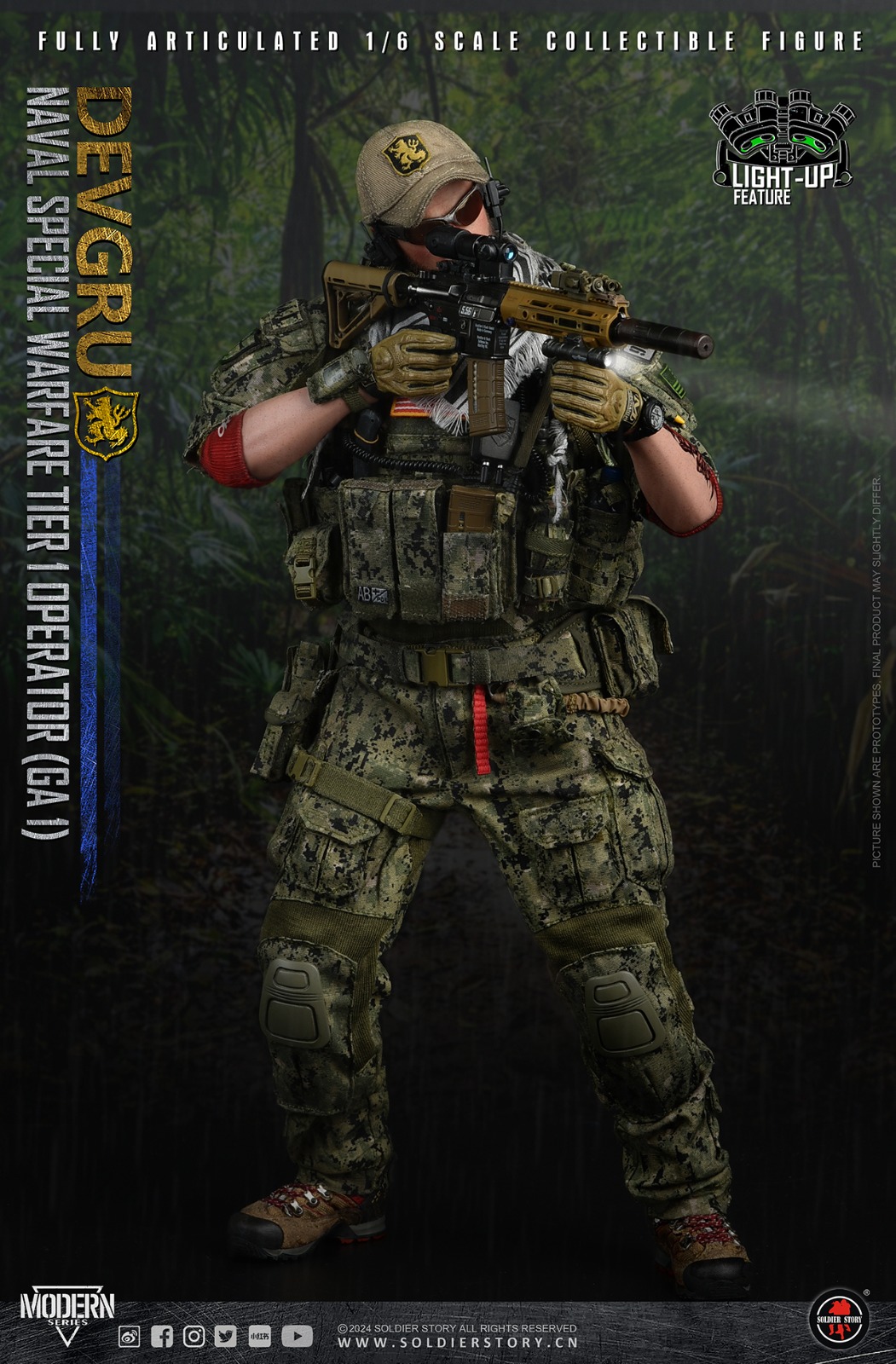 [สั่งจอง]SOLDIER STORY 1/6 : Naval Special Warfare Tier 1