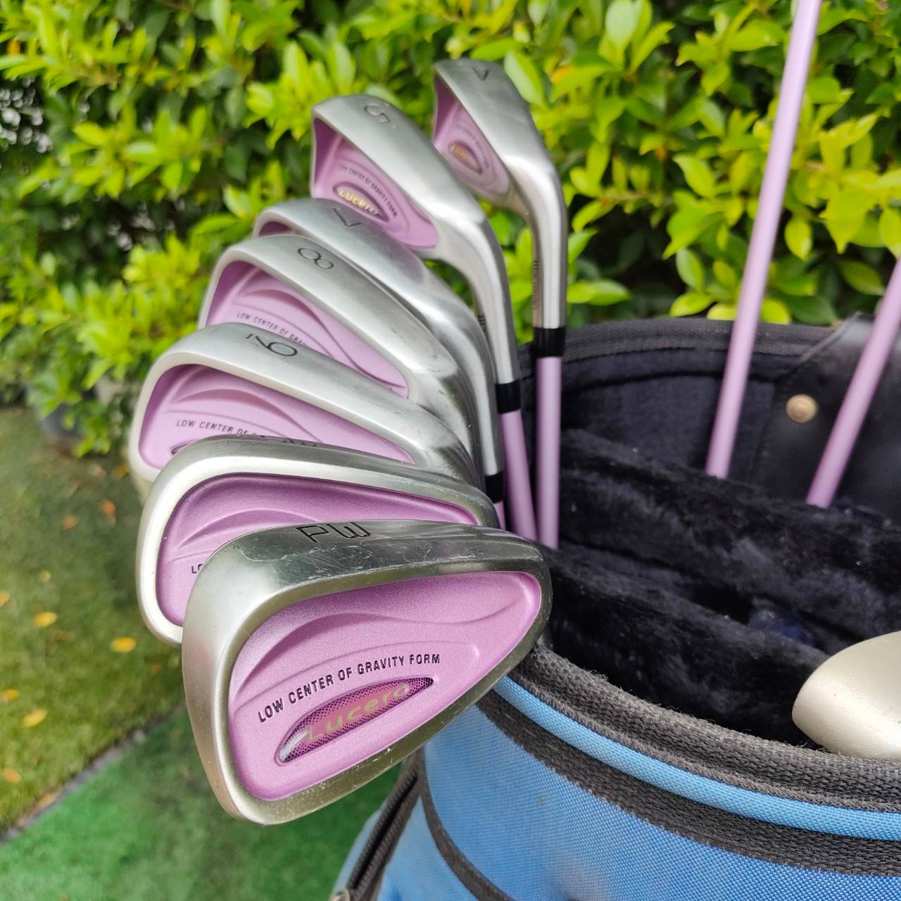 **ไม้กอล์ฟสำหรับผู้หญิง** SETLADY MARUMAN LUCERO ชุดกอล์ฟพรีเมี่ยมจากญี่ปุ่น ก้านเบา ตีง่าย ตีสบาย ตีดีมาก เหมาะกับผู้หญิงเอเชียโดยเฉพาะ!! ไม้กอล์ฟมือสอง ของแท้ BY NakaraLuxurious