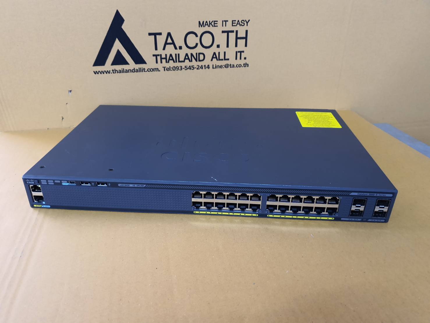Cisco WS-C2960X-24TS-L 24 GigE 4x1G SFP