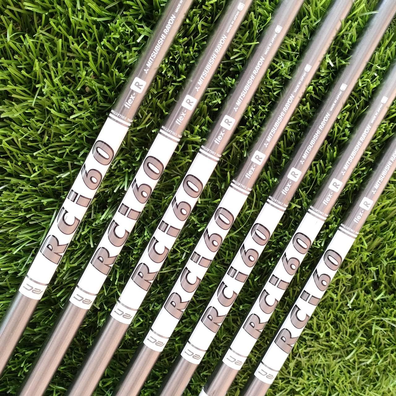 ชุดเหล็ก ROYAL COLLECTION FD FORGED มีเหล็ก 4 - 9 PW ได้ถึง 8 ชิ้น สภาพสวยมากๆ ก้าน RCI60 FLEX R เป็นก้านพรีเมี่ยมสุดๆตีดีมาก เป็นชุดเหล็กสุดยอดพรีเมี่ยมจากญี่ปุ่น