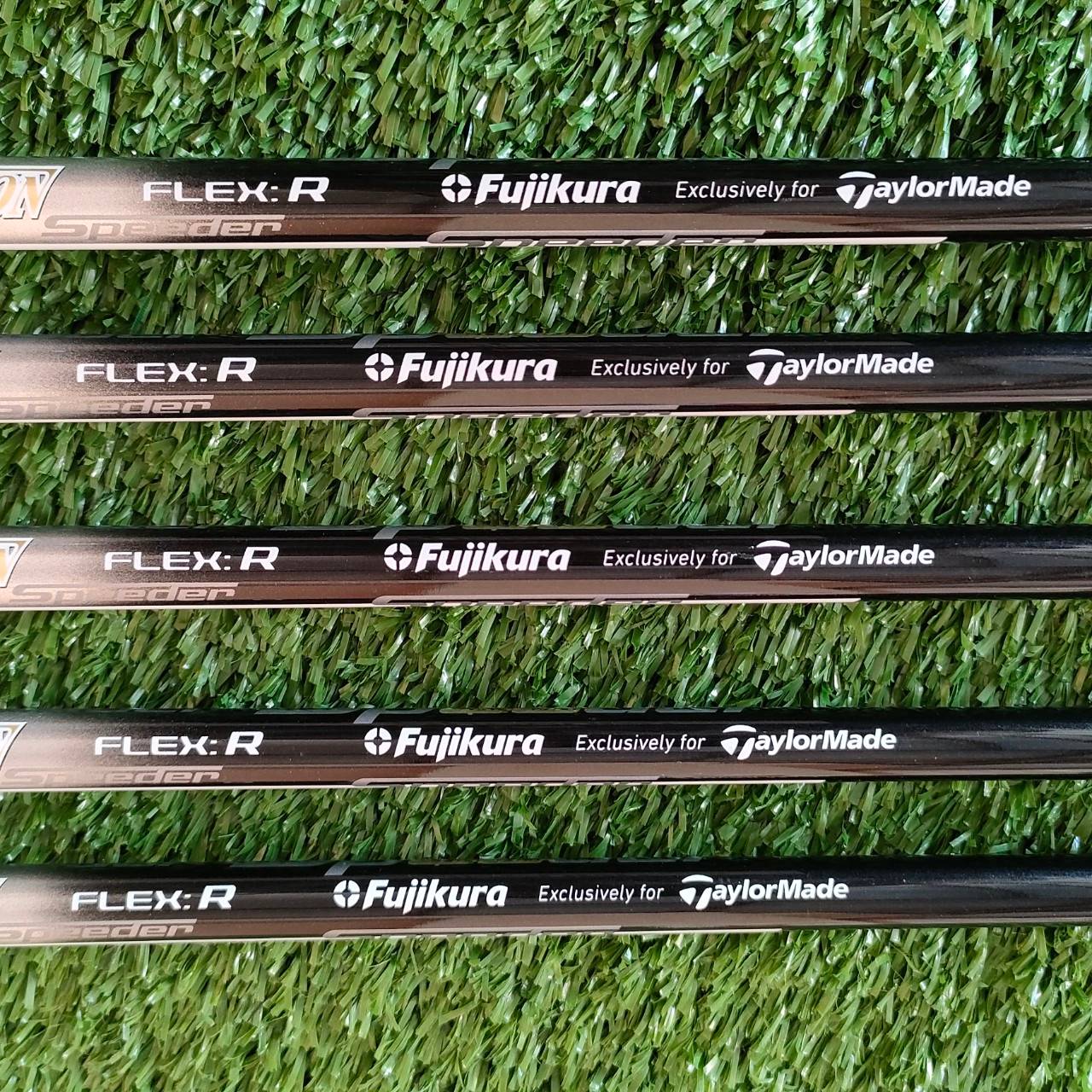 ชุดเหล็ก TAYLORMADE M GLOIRE RIBCOR HT มีเหล็ก 6-9 เเละ PW ก้าน FUJIKURA SPEEDER EVOLUTION FLEX R ทั้งชุด