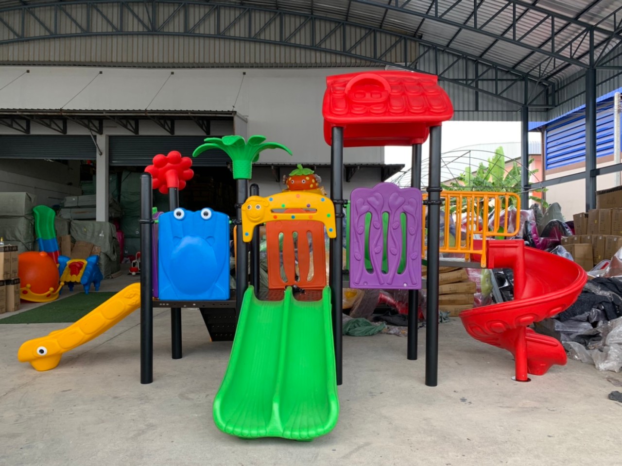 ชุดโปรโมชั่น เครื่องเล่นชุดละ 100,000 บาท เครื่องเล่นสนามกลางแจ้ง ,สนามเด็กเล่น,เครื่องเล่นสนามราคาถูก OutdoorPlayground , ของเล่นสนาม, สำหรับบริจาคสนามเด็กเล่น