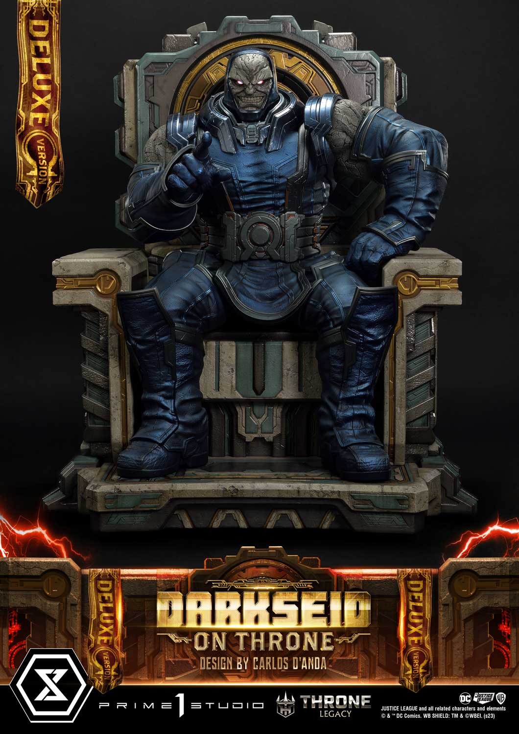 [สั่งจอง] Prime 1 Studio : Darkseid on Throne (Design by Carlos D'Anda)