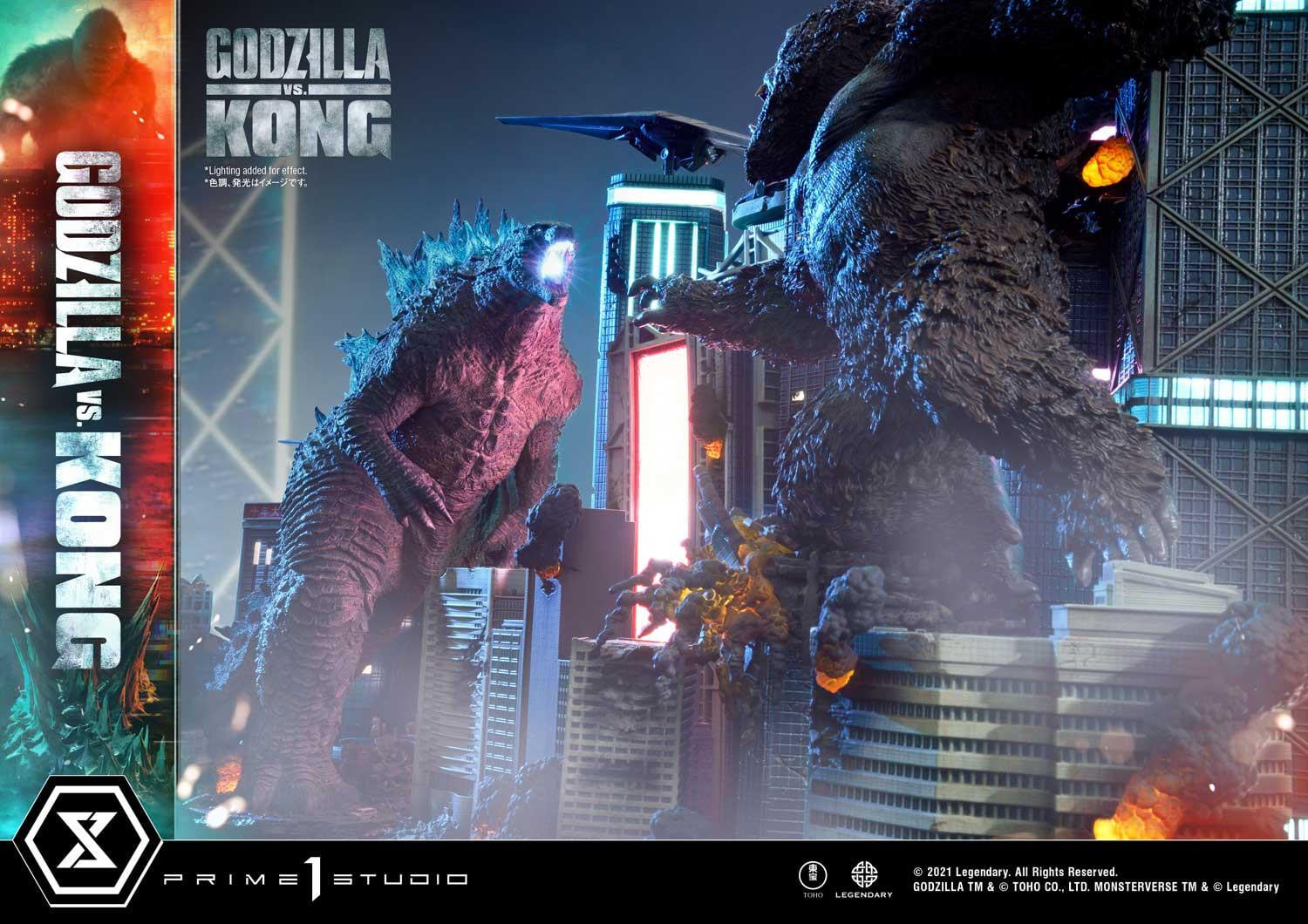[สั่งจอง]Prime 1 Studio UDMGVK-03: Godzilla vs Kong Final Battle