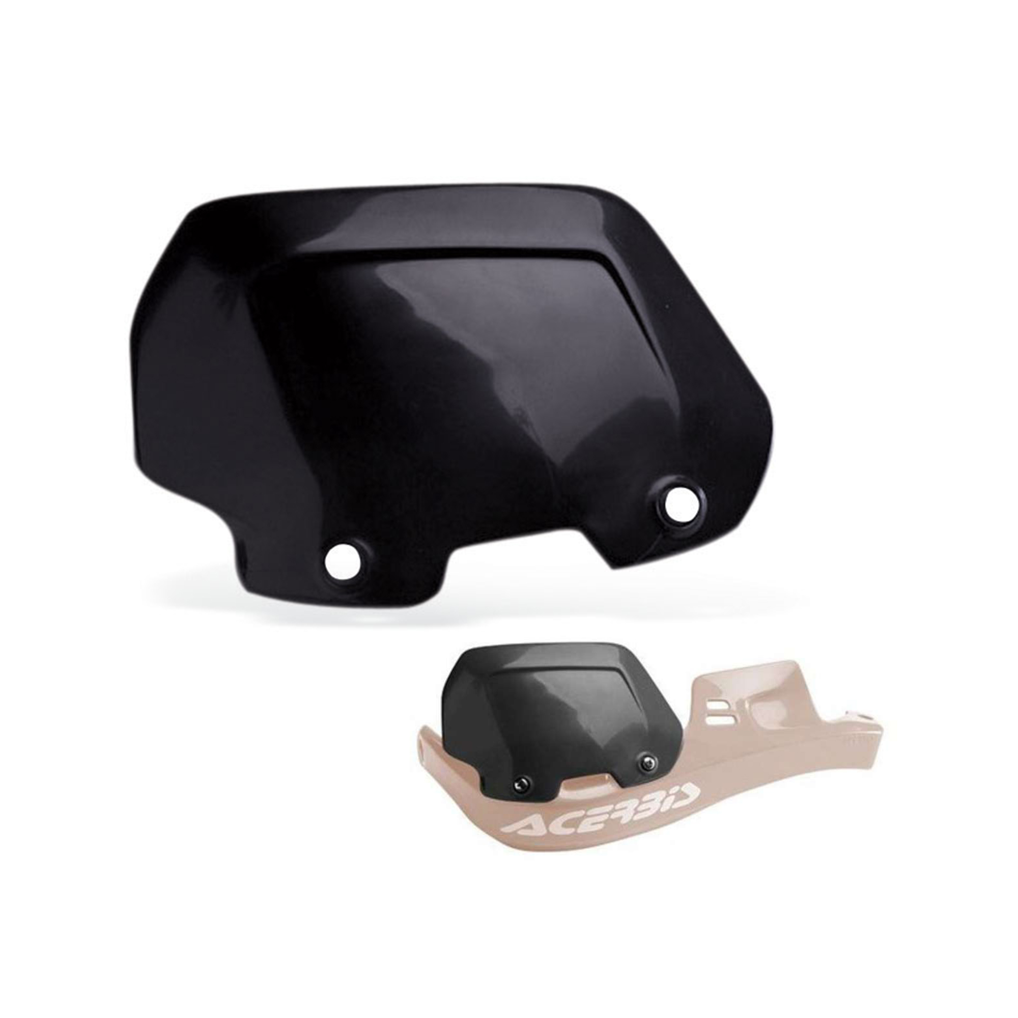 ชิวการ์ดแฮนด์ Acerbis Replacement spoiler 0528 - ฺBlack