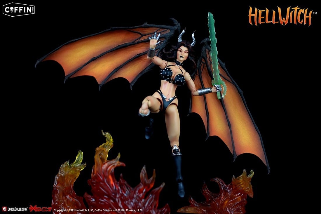 [สั่งจอง]Executive Replicas ERCCHW02 1/12 : Coffin Comics - HELLWITCH LEGACY