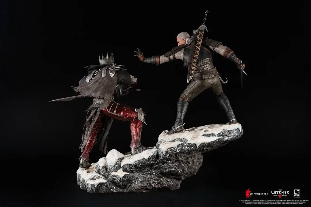 [สั่งจอง] PureArts : 1/6 Diorama - Geralt VS Eredin (The Witcher 3 : Wild Hunt)