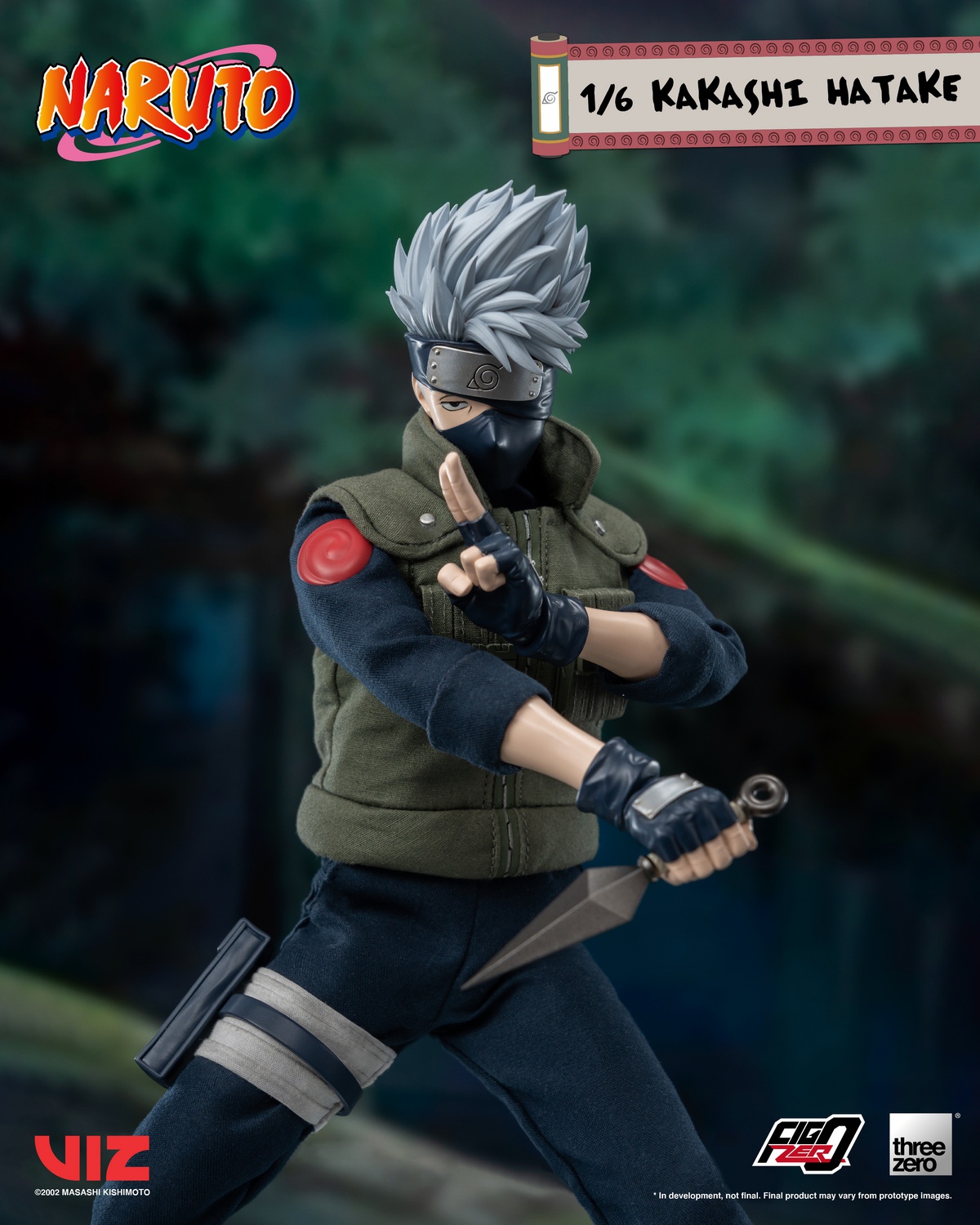 [สั่งจอง] Threezero 3Z02620W0 1/6 : FigZero - Kakashi Hatake