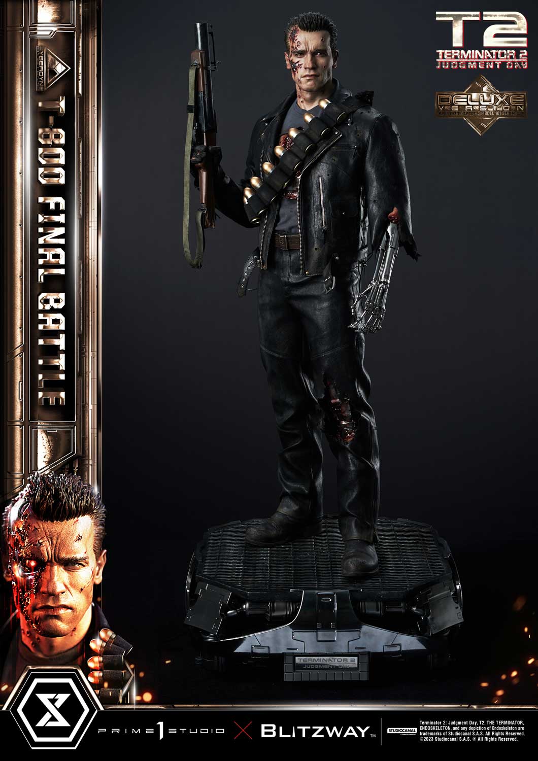 [สั่งจอง] Prime 1 Studio : T-800 (Terminator 2: Judgement Day)