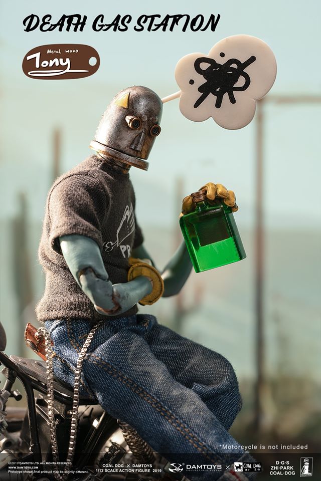 [สั่งจอง]DAMTOYS x COALDOG PES020 1/12 Iron Head Tony – Death Gas Station series Posable figure