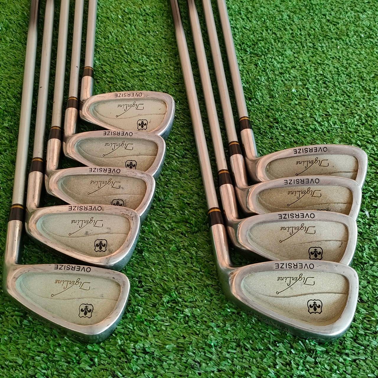 ชุดเหล็ก LIGER LINE WINWIND OVERSIZE มีเหล็ก 3-9 เเละ PW SW ก้าน WIN WIND FLEX R