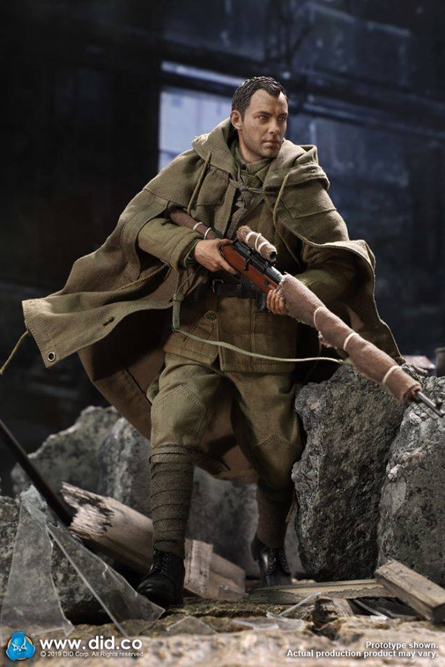 [สั่งจอง]DID 1/6 R80139A/B Battle of Stalingrad 1942 Vasily Grigoryevich Zaytsev 10th