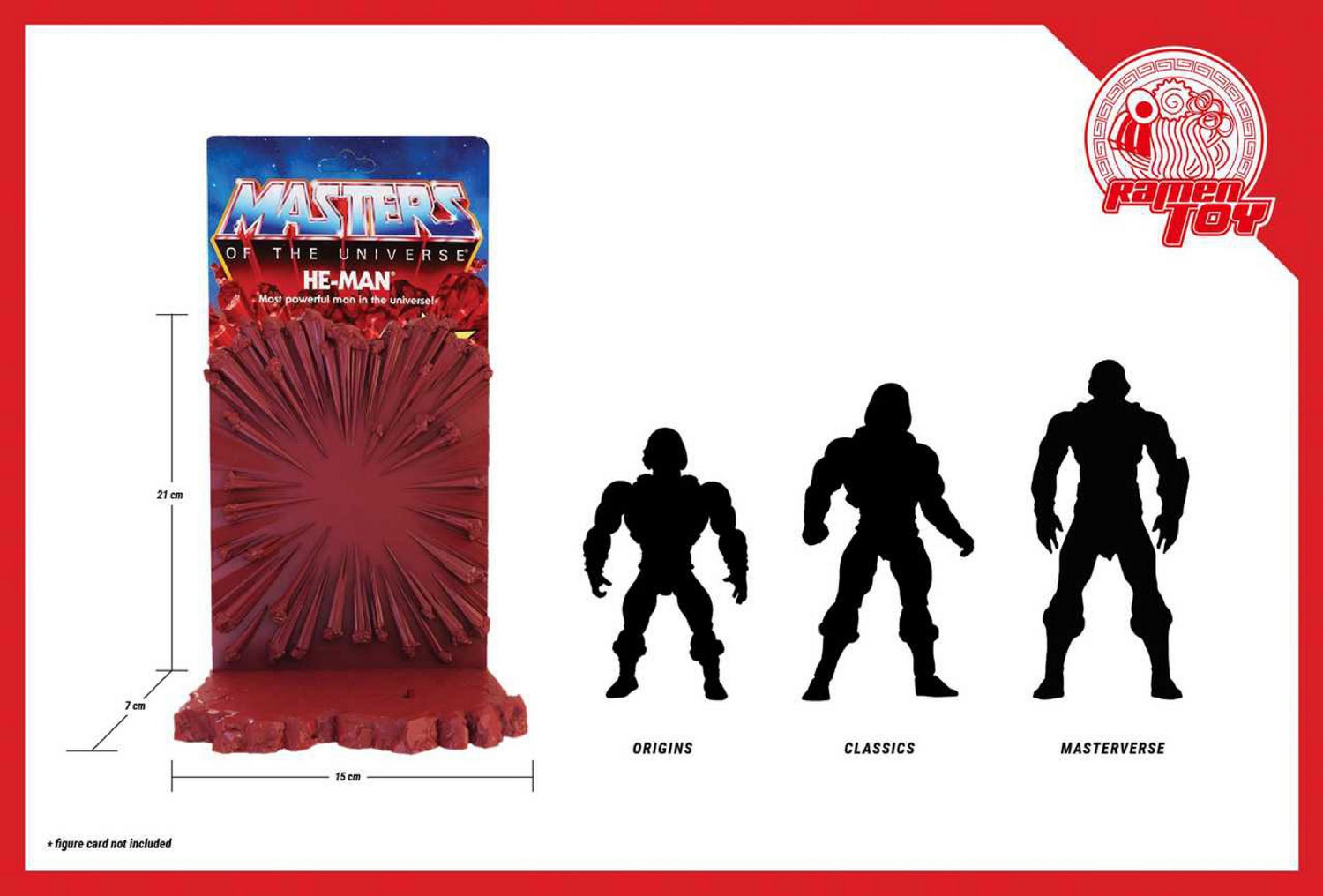 [สั่งจอง]Ramen Toy MPSU01 21cm : HE-MAN most powerful stand