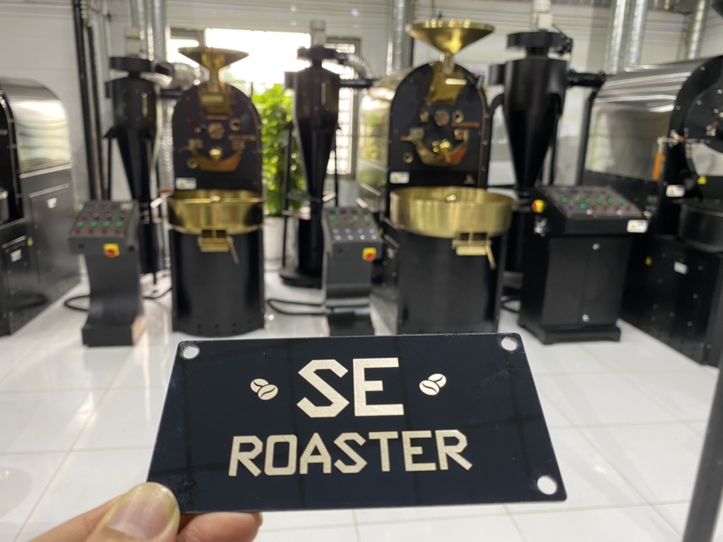Coffee roaster 60 kg.