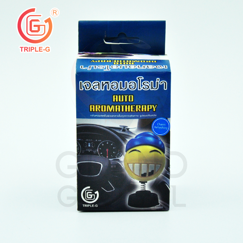 Triple-G เจลน้ำหอมรถยนต์ แขวนในรถยนต์ ห้องน้ำ ห้องนั่งเล่น แฟนซี ลายตุ๊กตาดุ๊กดิ๊ก