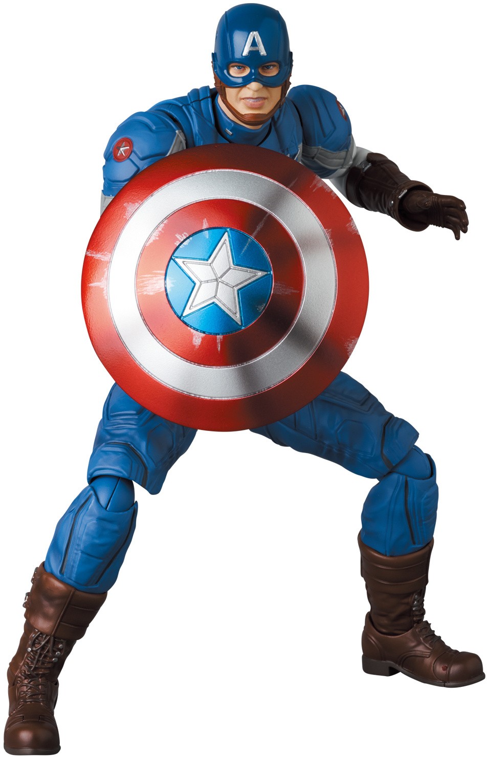 [พร้อมส่ง] MAFEX No.220 : CAPTAIN AMERICA (Classic Suit)
