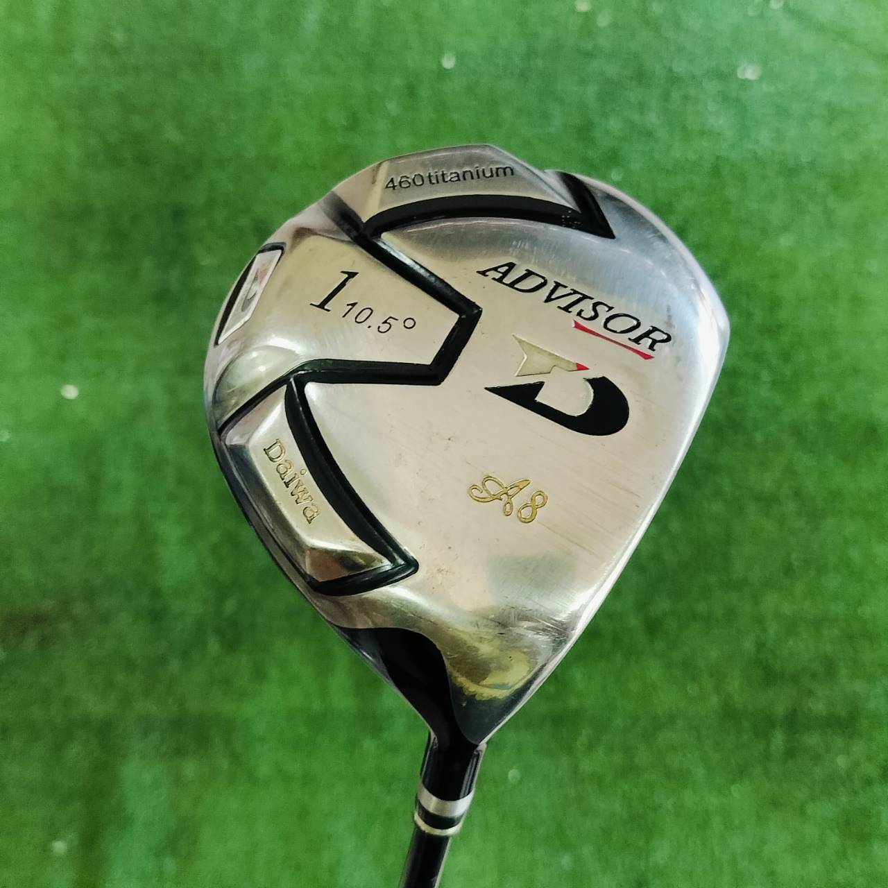Driver DAIWA ADVISOR A8 องศา 10.5 จุดสวีตสปอตกว้าง หน้าเด้ง ตีไกลมากๆๆ ก้านพรีเมี่ยม DAIWA FLEX R ก้านเบา เร่งสปีดได้ง่าย ฟีลลิ่งดีสุดๆ ไม้กอล์ฟพรีเมี่ยมมือสอง ของแท้ By NakaraLuxurious