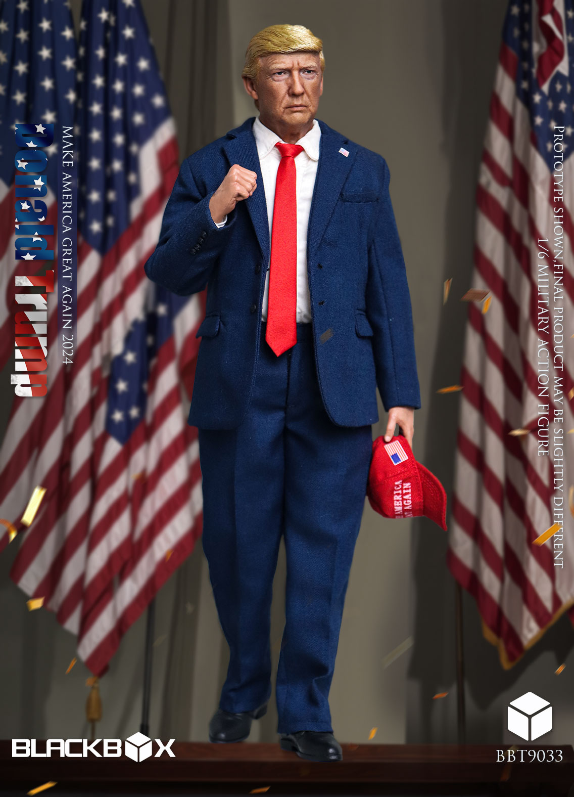 [สั่งจอง]BLACKBOXTOYS 1/6 : Donald Trump