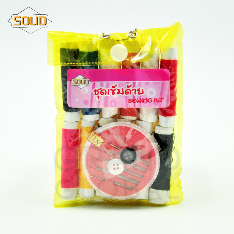 SOLID ชุดเข็มพร้อมด้าย แพ็ค 3 ชุด