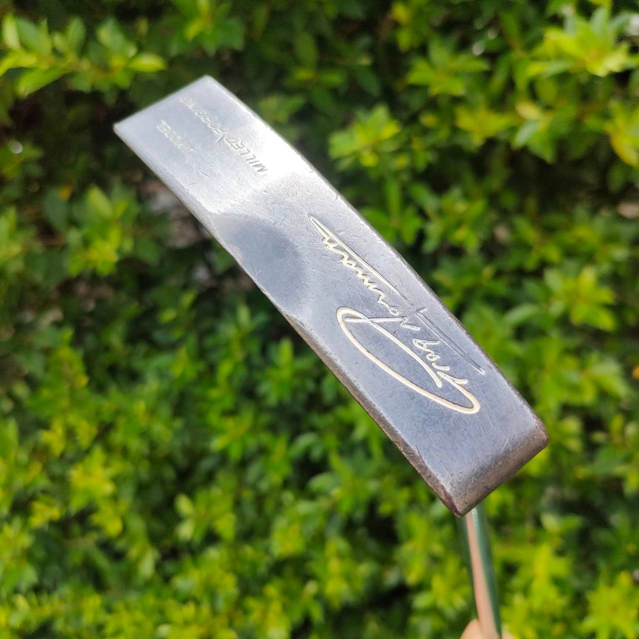 PUTTER COBRA Greg Norman U MODEL MILLED FORGING ความยาว 35 นิ้ว วัสดุแบบสุดยอดพรีเมี่ยม FORGED และออกแบบโดนเกรก นอร์แมน ไม้กอล์ฟมือสอง ของแท้ BY NakaraLuxurious