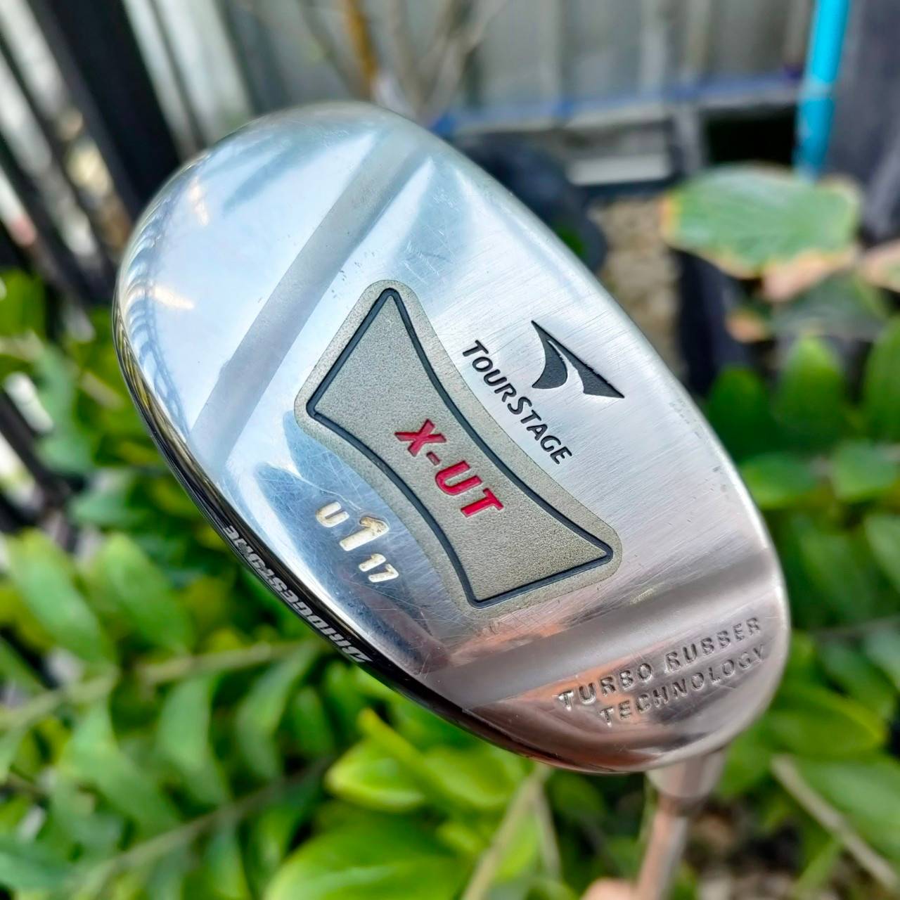 HYBRID TOURSTAGE X-UT องศา17 ก้าน N.S.PRO UTLITY FLEX S เป็นก้านพรีเมี่ยมสำหรับใส่ UTILITY ก้านเหล็กเบา ทำให้ตีง่าย และแม่นยำ ตีตรงมาก ผลิตจากญี่ปุ่น ไม้กอล์ฟพรีเมี่ยมมือสอง ของแท้ By NakaraLuxurious