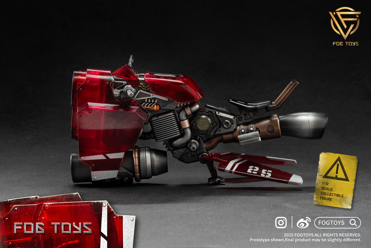 [สั่งจอง]FOGTOYS 1/12 : “Falcon” Translucent .VER