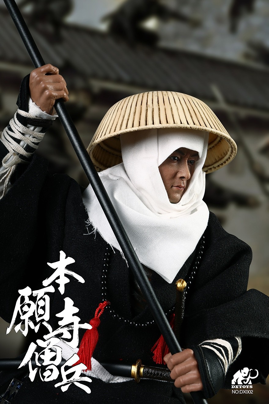 [สั่งจอง] DXTOYS 1/6 DX001/DX002 Japan Sengoku - Honganji Monk Soldier [Standard /Deluxe Edition]