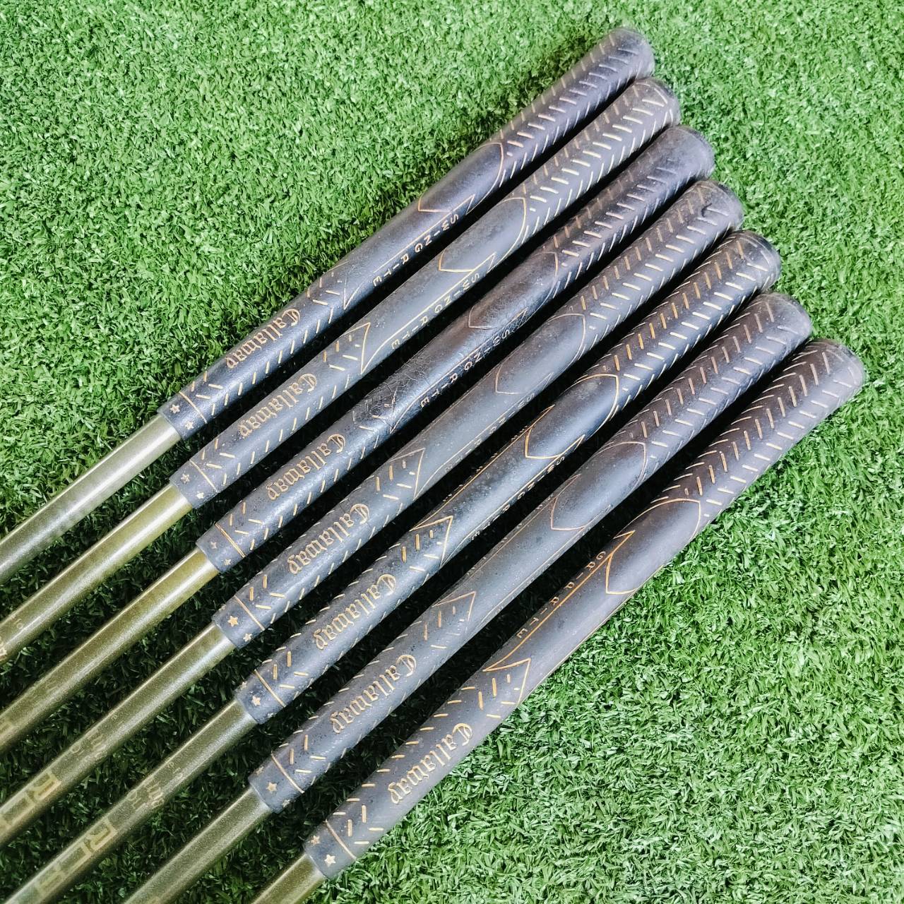 ชุดเหล็ก Callaway S2H2 สุดคลาสสิค เป็นตัวต้นตำหรับ PAT PEN เอกสิทธิ์ ก้านชุดเหล็กแบบเสียบเจาะทะลุ สภาพสวยมาก เดิมทุกอย่าง ก้านเดิม ไม้กอล์ฟพรีเมี่ยมมือสอง ของแท้ By NakaraLuxurious