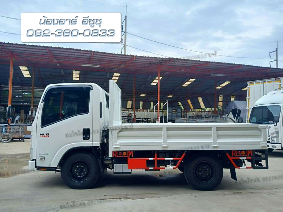 4 ล้อ ISUZU NLR130 แรงม้า กระบะเหล็ก