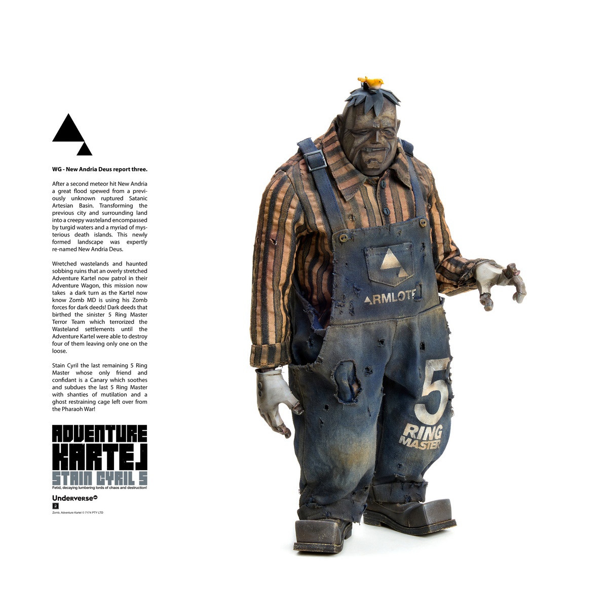 [สั่งจอง]Underverse UV202510 1/6 : Adventure Kartel - Stain Cyril