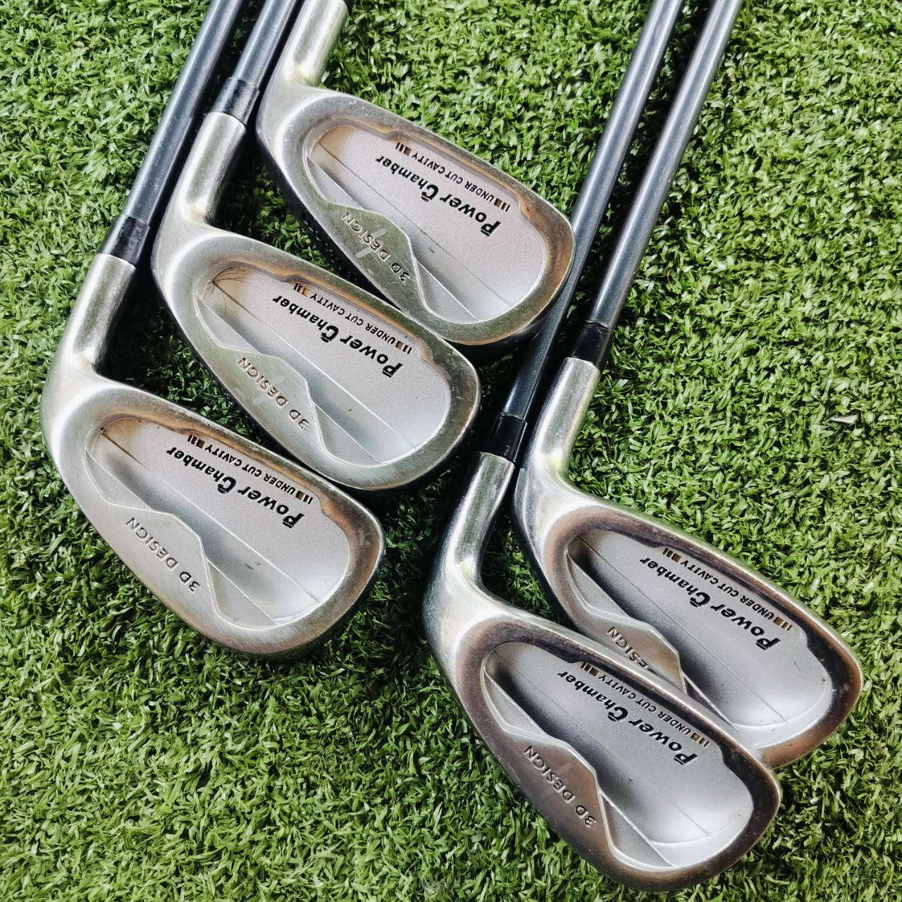 *** ขาดเหล็ก 7 *** ชุดเหล็ก WILSON 3D DESIGND เหล็ก CAVITY แบบ UNDER CUT ตีง่ายมาก ตีโดนง่าย และสปินดีมาก ไม้กอล์ฟพรีเมี่ยมมือสอง ของแท้ By NakaraLuxurious
