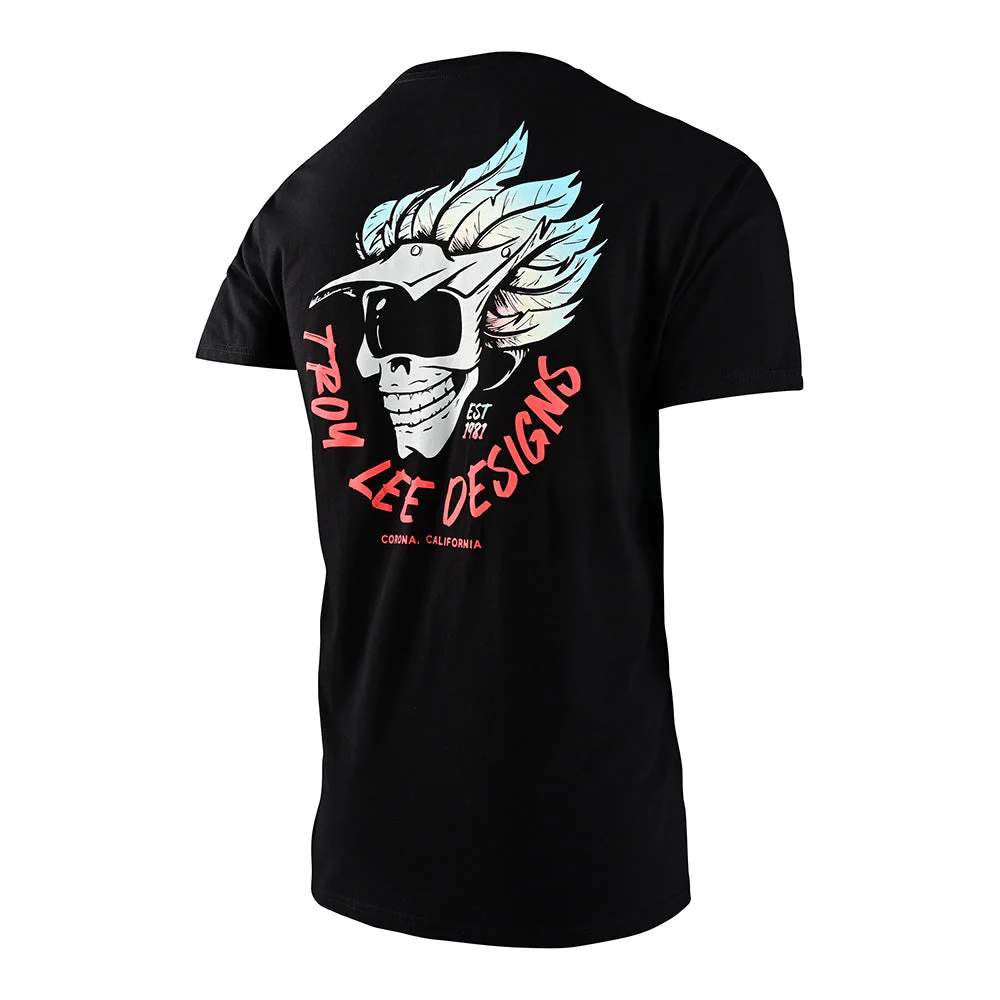 เสื้อยืด Troy Lee Designs Short Sleeve Tee Feathers Black