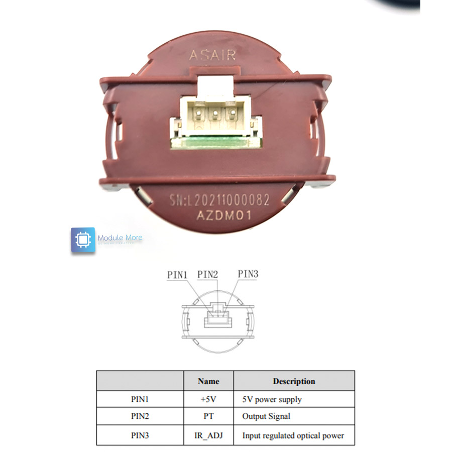 Turbidity sensor water quality environment monitoring sewage turbidity value detection module AZDM01