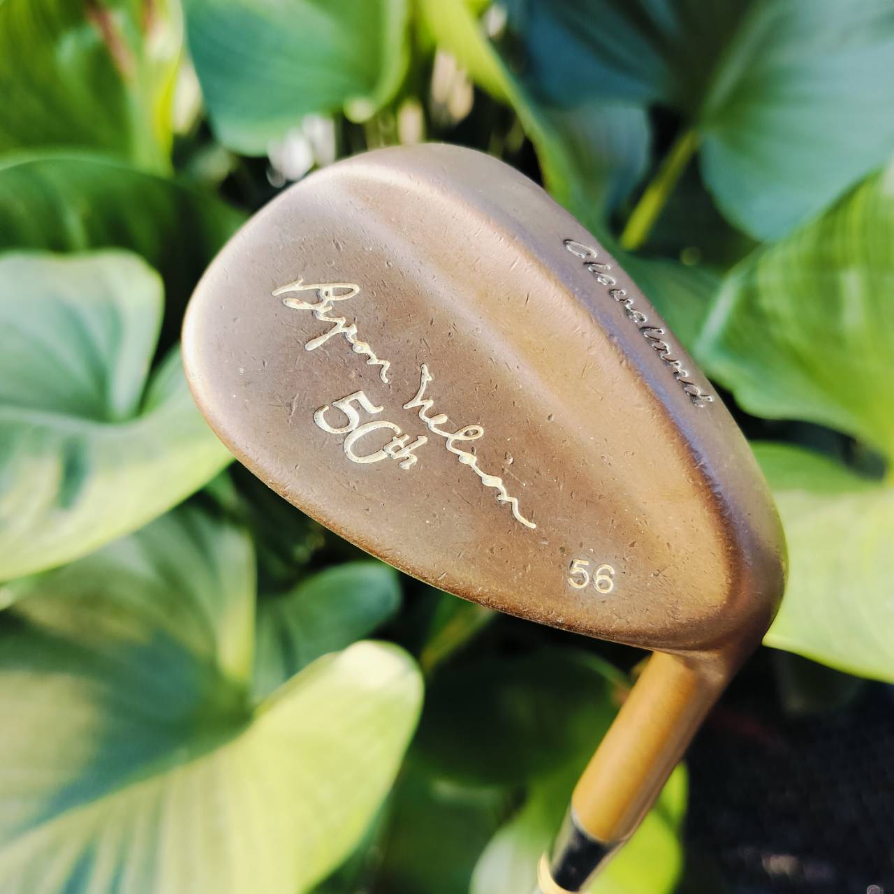 Cleveland Byron Nelson 50Th Becu Beryllium Copper RH Wedge 56° วัสดุทองแดงระดับพรีเมี่ยมสุดๆๆ หายากมากๆ ถ้าขัดขึ้นมาสวยจัดๆ ก้าน WEDGE FLEX ไม้กอล์ฟพรีเมี่ยมมือสอง ของแท้ By NakaraLuxurious