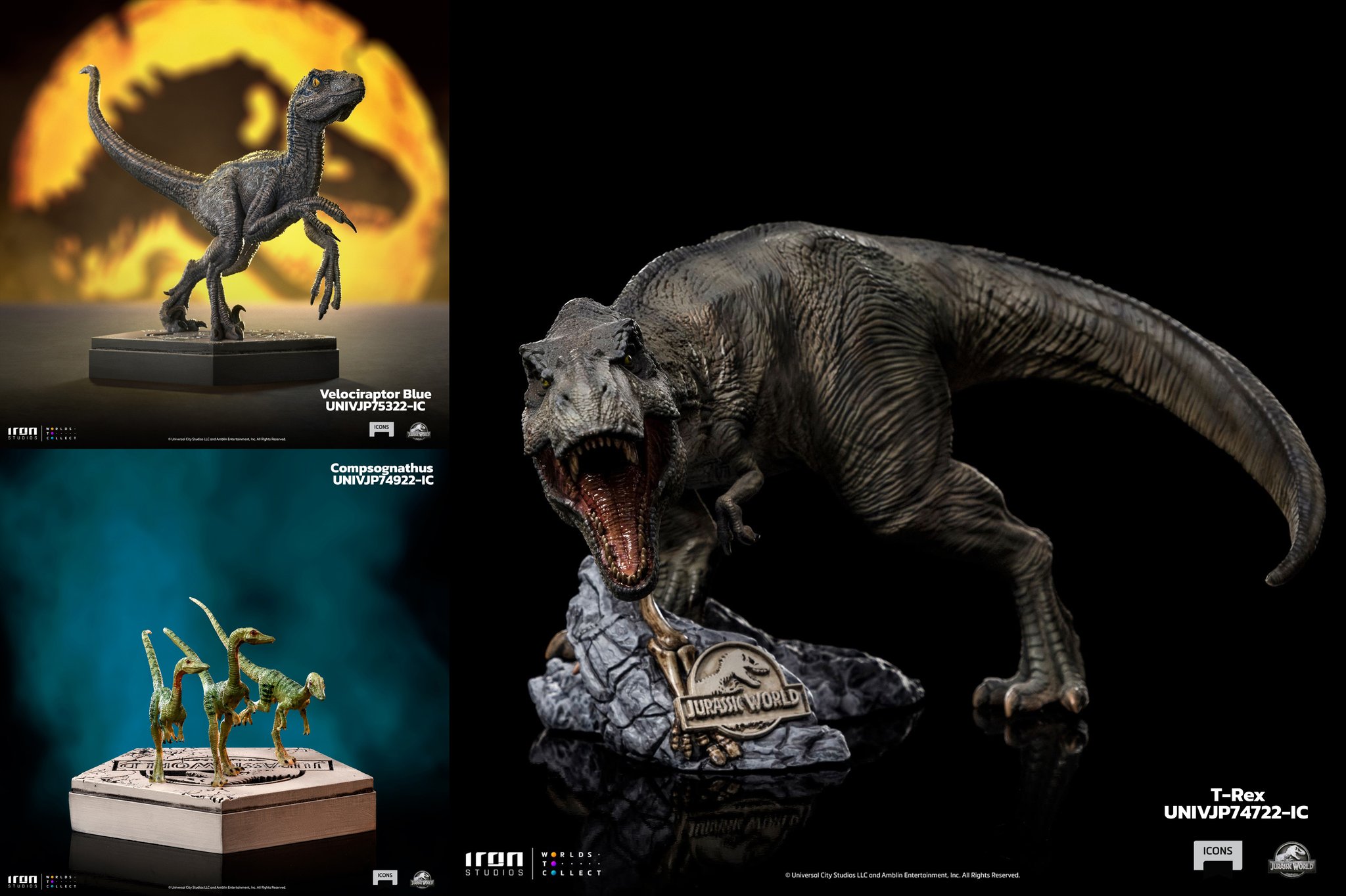 [สั่งจอง]Iron Studios : Jurassic World